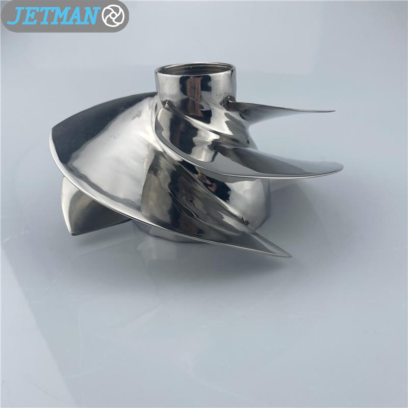 Water-Jet Impeller For Seadoo 230HP-300HP Models - 4-Blade Stainless Steel, Replaces Solas SX4-CD-11/16