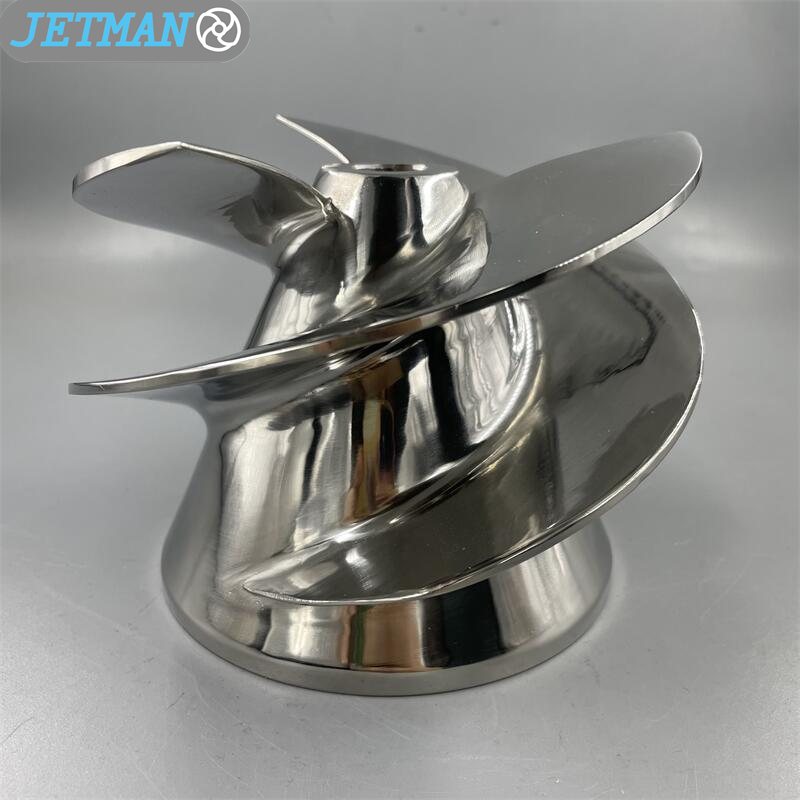 Stainless Steel 3 Blades Part No.1860 Outboard Jet Impeller for